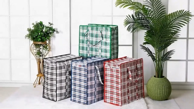 Amazon.com: Hoolerry 8 Pcs Large Plastic Laundry Bag with Zipper